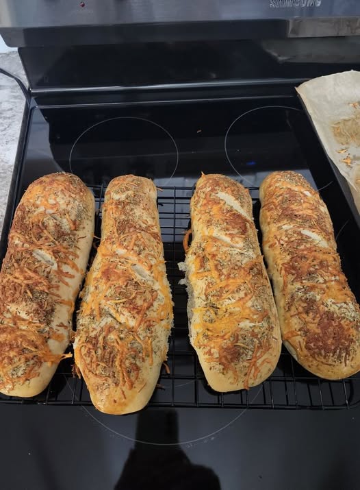 Homemade sourdough Italian herb